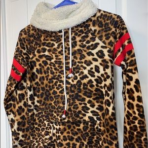 Cheetah print jacket